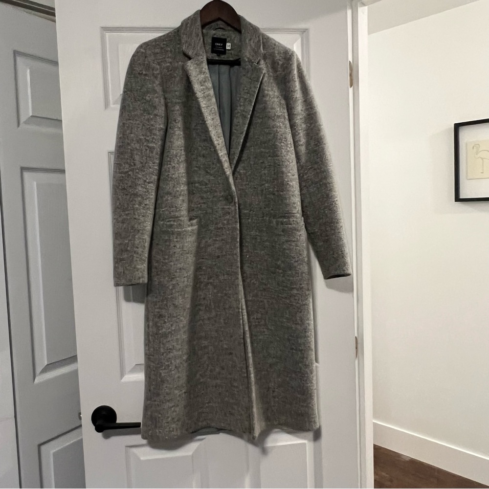 ONLY Grey Wool Coat